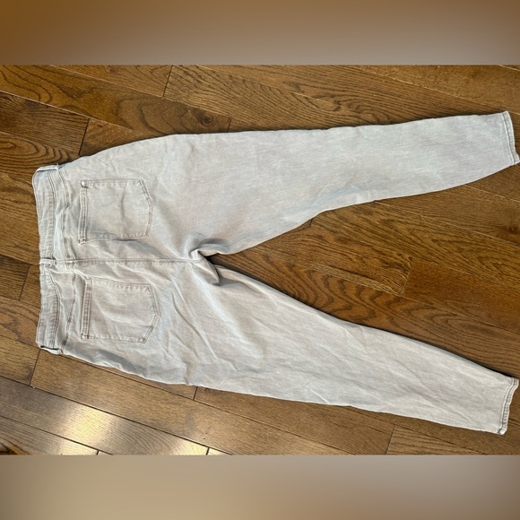 Pistola Light tan blush color Jeans with Distressed Finish - Picture 5 of 7